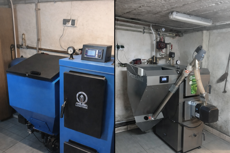 Modernizacja kotłowni I kocioł na pellet